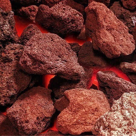Lava rock for grills and fire pits. why don't gas grills use lava rock anymore