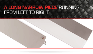 Single Left to Right Plate for Gas Grill