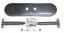 Small Twin Universal Bar Burner w/ Venturis, Stainless Steel | 15-3/4" x 4" | 03013 | High Resolution