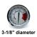 Kitchen Aid, Nexgrill Heat Indicator | 3-1/8" | 00745 | Diameter