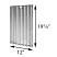 USA-Made Alfresco Cooking Grid, Stainless Steel Rod | 19-1/4" x 12" | CG104SS | with Dimensions