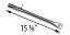 Brinkmann Value Tube Burner, Stainless Steel | 15-3/8" | ZBTS1538-BM | with Dimensions