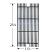 Viking Cooking Grid, Porcelain-Coated | 23-1/4" x 11-1/2" (Multiple Required) | 54911 CG107PCI | with Dimensions