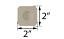 Ceramic Briquette Set (28 pcs.) | 2" x 2" | BQLYX 41648 | with Dimensions