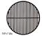 69991 Round Cast Iron Cooking Grid - 18-3/16" dia. with Dimensions