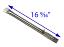 Tube Burner, Stainless Steel | 16-9/16" Long | BHGBGT1, 19991 | with Dimensions