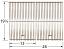 Jenn-Air Cooking Grid Set, Stainless Steel | 19-1/4" x 26" | 563S2 | with dimensions