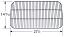 59311 Cooking Grid, Porcelain Steel Wire - 14-13/16" x 27-1/2"
