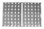 Brinkmann Heat Plate Set (2 Qty), Stainless Steel | 15-1/16" x 11-3/4" | 90262