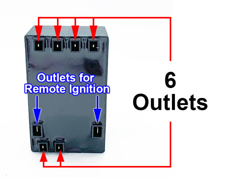 6 Outlet Remote Ignition Module