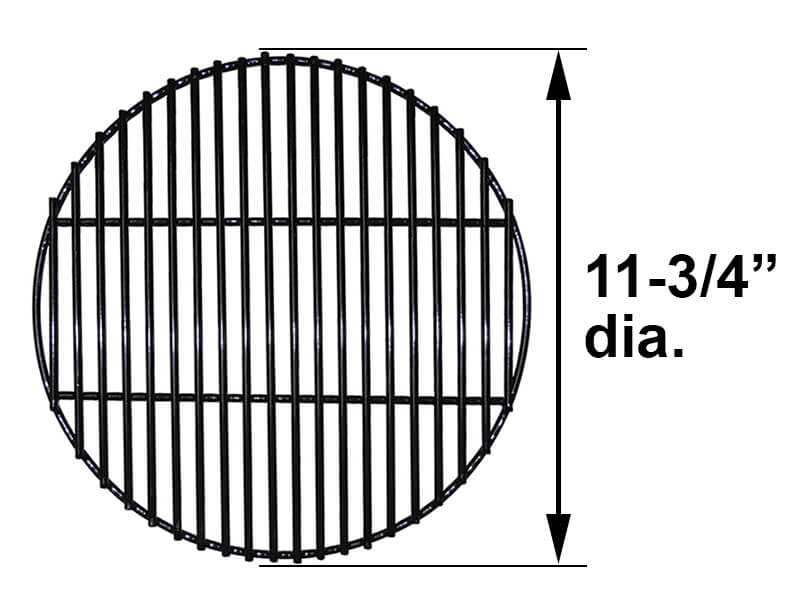 Round Grill Grate Porcelain Coated, Small Round Grill Grate