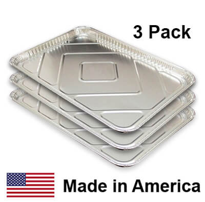 Drip EZ 15-Inch X 20-Inch Drip Pan Grease Tray Liners - Set Of 3